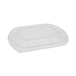 Pactiv Evergreen ClearView MealMaster Lid with Fog Gard Coating, Medium Flat Lid, 8.13 x 6.5 x 0.38, Clear, Plastic, 252/Carton (PCTYCN8462S00D0) Product Image 