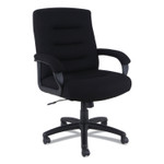Alera Kesson Series Mid-Back Office Chair, Supports Up to 300 lb, 18.03" to 21.77" Seat Height, Black (ALEKS4210) View Product Image