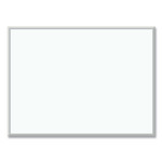 U Brands Melamine Dry Erase Board, 47 x 35, White Surface, Silver Frame (UBR032U0001) View Product Image