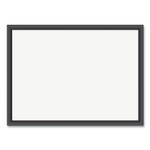 U Brands Magnetic Dry Erase Board with Wood Frame, 23 x 17, White Surface, Black Frame (UBR307U0001) View Product Image