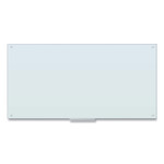 U Brands Glass Dry Erase Board, 70 x 35, White Surface (UBR123U0001) View Product Image