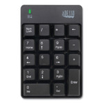 Adesso WKB6010UB Wireless 18-Key Numeric USB Keypad, Black View Product Image