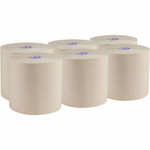 Scott Essential 100% Recycled Hard Roll Towels - 8" Width x 700 ft Length - 4200 Sheets - Brown Product Image 