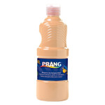 Prang Ready-to-Use Tempera Paint, Peach, 16 oz Dispenser-Cap Bottle View Product Image