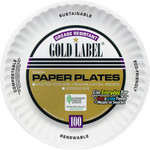 AJM Paper Plates (AJMCP9GOEWHCT) Product Image 
