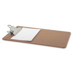 Business Source Clipboard, w/ Standard Metal Clip, 6"x9", Brown (BSN16506) View Product Image