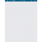 Business Source Easel Pad, Ruled, 50 Sheets, 27"x34", 2/CT, White (BSN38590) View Product Image