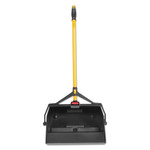 Rubbermaid Commercial Maximizer Wet/Dry Debris Pan, 16.88w x 29h, Plastic, Yellow/Black View Product Image