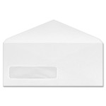 Business Source No. 9 V-flap Window Display Envelopes (BSN99710) View Product Image