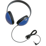 Califone Childrens Stereo Blue Headphone Lightweight Product Image 