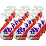 Formula 409 Multi-Surface Cleaner - 32 fl oz (1 quart) - Original Scent - Recommended For: Grease Remover - Anti-bacterial, Deodorize, Disinfectant - White, Red Spray Bottle Product Image 