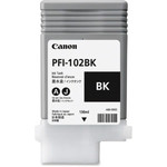 Canon PFI-102BK Original Ink Cartridge (CNM0895B001AA) View Product Image
