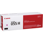 Canon 055H Original High Yield Laser Toner Cartridge - Magenta - 1 Each (CNMCRTDG055HM) View Product Image