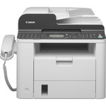 Canon FAXPHONE L190 Laser Multifunction Printer - Monochrome - White - Copier/Fax/Printer - 26 ppm Mono Print - 1200 x 600 dpi Print Product Image 