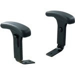 Safco Big & Tall Adjustable T-pad Arm Kit - Black Product Image 