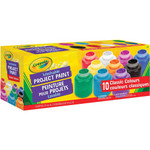 Crayola Washable Kids Paint, 2oz., 10/ST, Assorted (CYO541205) View Product Image