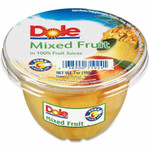 Dole Mixed Fruit Cups - Mixed Fruit - 7 oz Product Image 