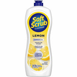 Soft Scrub All Purpose Cleanser - For Kitchen - 36 fl oz (1.1 quart) - Lemon Scent - Disinfectant, Pleasant Scent, Anti-bacterial Product Image 