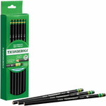 Ticonderoga No. 2 Pencils - Black Lead - #2 - Black Wood Barrel - (DIX13926) Product Image 
