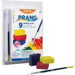 Prang Tempera Cakes Paint Kit - 9 Color(s) - Multicolor Product Image 