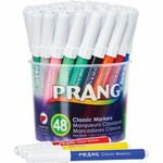 Prang Classic Bullet Tip Art Markers - Bullet Marker Point - Assorted Ink Product Image 