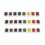 Prang Washable Watercolor Paint, 8 Assorted Colors, 3/Box View Product Image