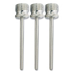 Champion Sports Nickel-Plated Inflating Needles for Electric Inflating Pump, 3/Pack View Product Image