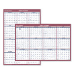 AT-A-GLANCE Vertical/Horizontal Wall Calendar, 24 x 36, White/Blue/Red Sheets, 12-Month (Jan to Dec): 2024 View Product Image