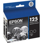 Epson Ink Cartridge, 230 Page Yield, 2/PK, Black (EPST125120D2) View Product Image