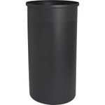 Genuine Joe Classic Cylinder Gray Waste Receptacle (GJO58894) View Product Image