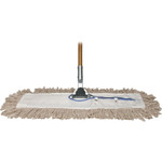 Genuine Joe Dust Mop Frame, f/60" Handle and 48" Mop, 48"x5", Chrome (GJO48266) View Product Image