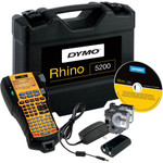 Dymo Rhino 5200 Labelmaker Kit - Black, Yellow Product Image 