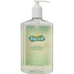 Gojo Hand Soap, Lotion, Antimicrobial, 12oz Pump, 12/CT, Clear (GOJ975912) Product Image 