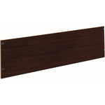 HON 10500 H105856 Back Enclosure - 18.6" Height x 69.8" Width x 0.7" Depth - Flat Edge - Finish: Mahogany Product Image 