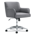 HON Matter Multipurpose Chair, 23" x 24.8" x 34", Light Gray Seat, Light Gray Back, Chrome Base, Ships in 7-10 Business Days (HONVL232GRY01) View Product Image