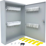 Huron Slotted Heavy-duty Key Cabinet - Keyhole Slot, Heavy Duty, Durable - Gray Product Image 