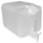 Impact E-Z Fill Container - External Dimensions: 16" Length x 10" Width x 9.5" Height - 5 gal - Plastic - Translucent - For Chemical Product Image 