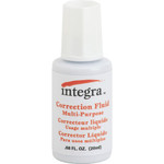 Integra Multipurpose Correction Fluid - Brush Applicator - 22 mL - White - ITA01539 Product Image