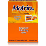 Motrin IB Ibuprofen Tablets - For Headache, Muscular Pain, Backache, Toothache, Arthritis, Common Cold, Menstrual Cramp, Fever - 2/Pack Product Image 