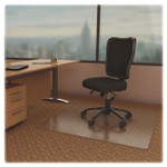 Lorell Economy Chairmat, Rectangular, Low Pile, 46"x60", Clear (LLR02158) View Product Image