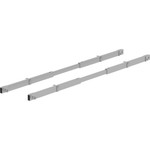 Lorell Adjustable Crossbar Set - 67" Width - Silver Product Image 