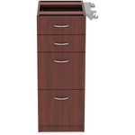 Lorell File Cabinet, 4 Drawers, 15-1/2"x23-5/8"x40-3/8", MY (LLR16210) View Product Image