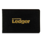 National Four-Ring Ledger Binder Kit with A-Z Index, Black Cover, 8.5 x 5 Debit-Credit-Balance Sheets, 100 Sheets/Book View Product Image