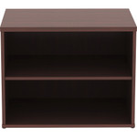 Lorell Relevance Series Mahogany Laminate Office Furniture Credenza (LLR16214) View Product Image