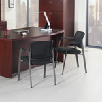 Lorell Chadwick Executive Leather Guest Chair (LLR60122) View Product Image