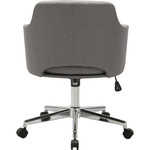 Lorell Mid-century Modern Low-back Task Chair (LLR68570) View Product Image