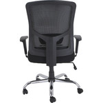 Lorell Chair,Big&Tall,Fabric Seat,29-1/8"x31-1/8"x42-1/2",BK (LLR62625) View Product Image