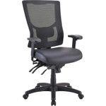 Lorell Chair Frame, High-Back, 26-3/4"x26"x40-1/2"-44", Black (Cushion Sold Separately) (LLR62002) Product Image 