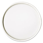 SOLO Spiral-Wound Paper Hot Cup Lids, Fits 16 oz Hot Cups, Paper, White, 25/Sleeve, 20 Sleeves/Carton View Product Image