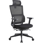 Lorell High Back Mesh Chair w/ Headrest (LLR81998) View Product Image